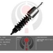 AMORTECEDOR CAB SC T114-124 MOLA TRAS